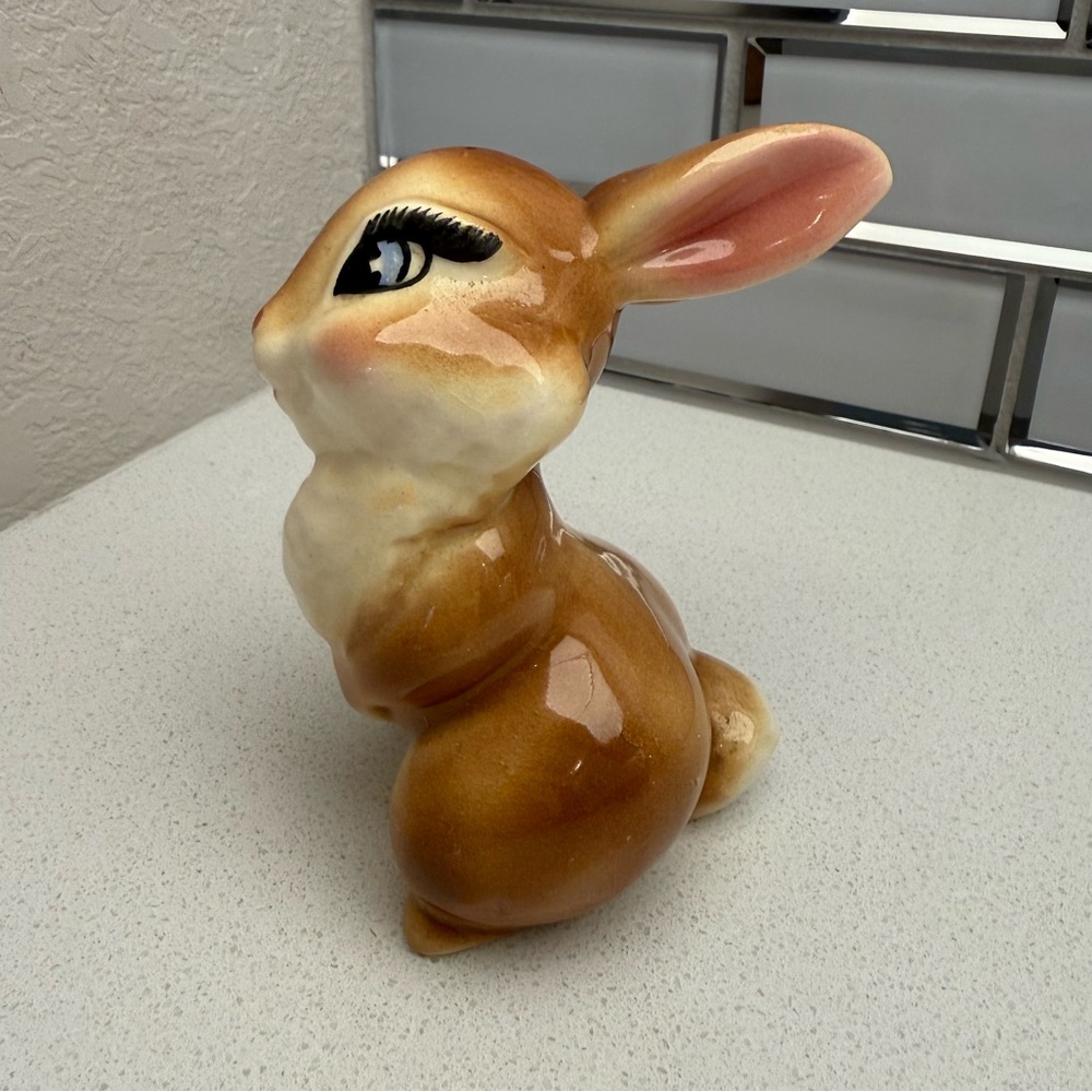 Vintage Miss Bunny Blossom Figurine Thumper's Girlfriend Bambi Movie 1942 Disney - Picture 4 of 15